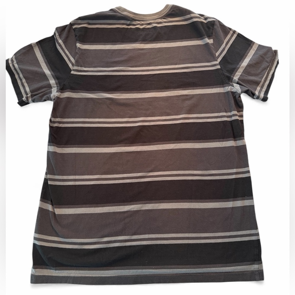 Nike Grey Stripe Men's Short Sleeve T-Shirt - Picture 3 of 6